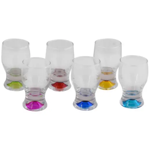 Spiral Stand & Shot Glasses Glasses